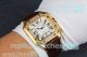 Best Quality Clone Cartier Santos White Dial Brown Leather Strap Watch (2)_th.jpg